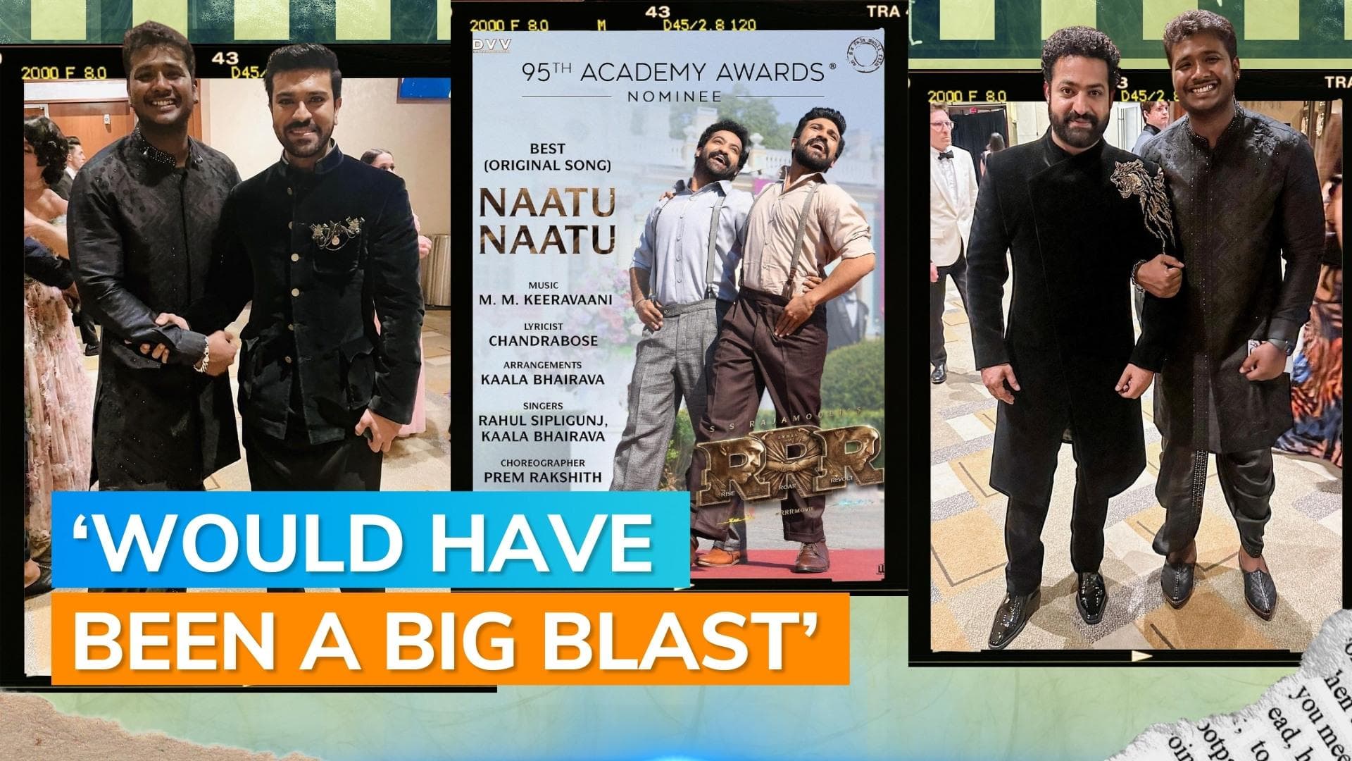 'If they had...': 'Naatu Naatu' singer Rahul Sipligunj on Jr NTR, Ram Charan not performing at Oscars