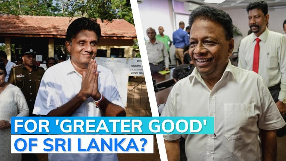 Sri Lanka top presidential contender Sajith Premdasa withdraws from race, supports SLPP's Dullas