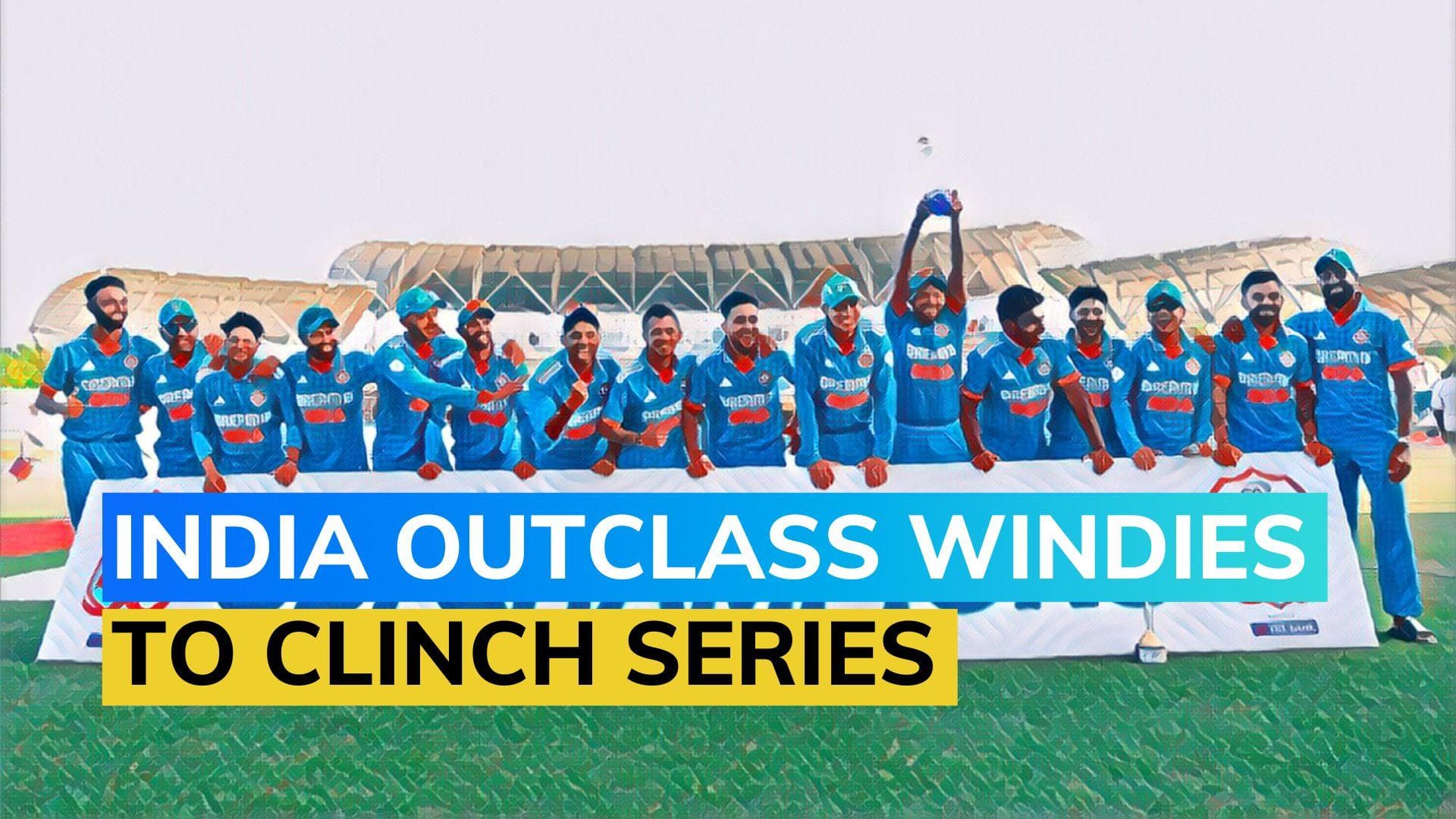 IND vs WI: India put on all-round effort to demolish West Indies in series decider 