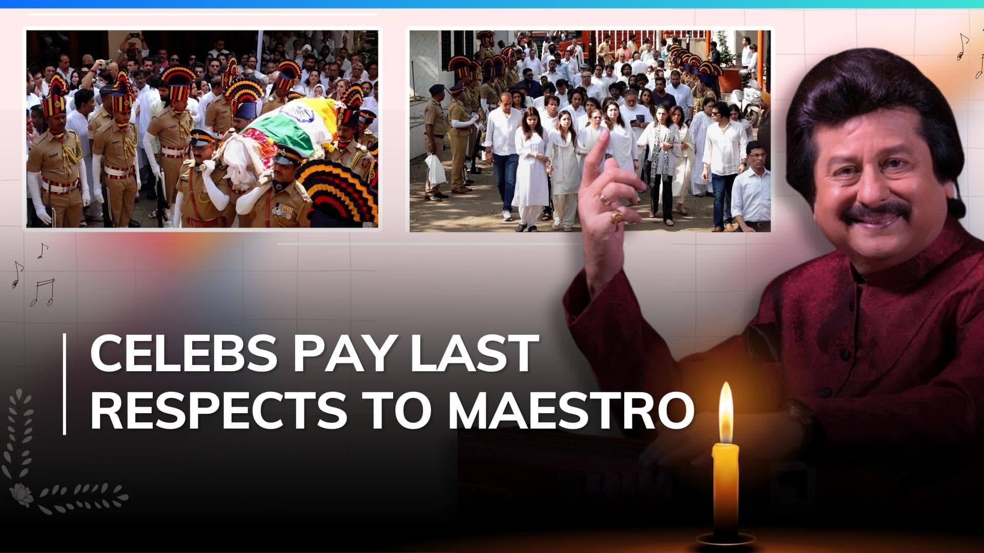 Long live legend! Pankaj Udhas’s last rites performed in Mumbai, celebs give an emotional farewell