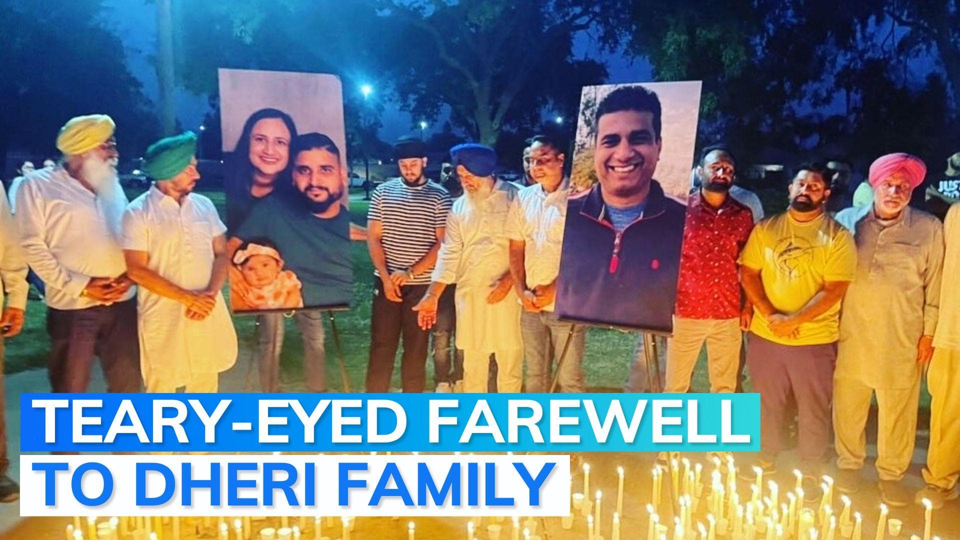 California: Scores of people show-up at Indian-origin Sikh family's funeral