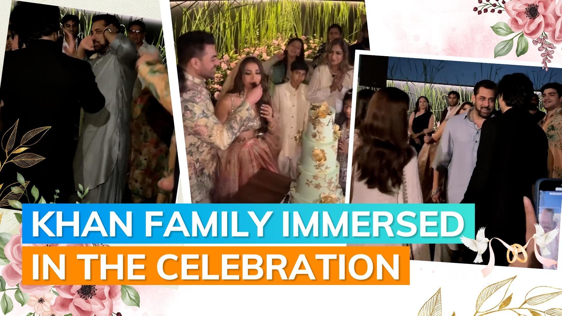 Arbaaz Khan sang a song with his son Arhaan while Salman Khan danced: Watch