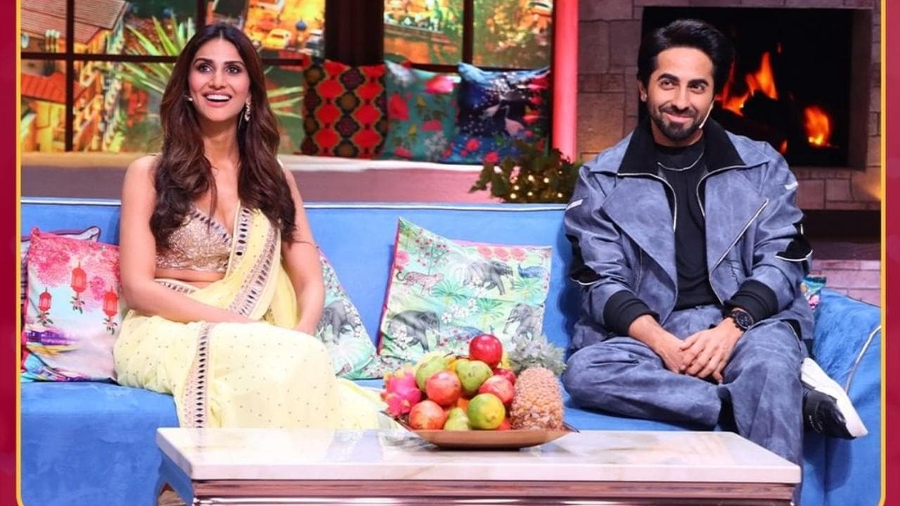 The Kapil Sharma Show: Vaani Kapoor challenges Ayushmann Khurrana to try tongue twisters!