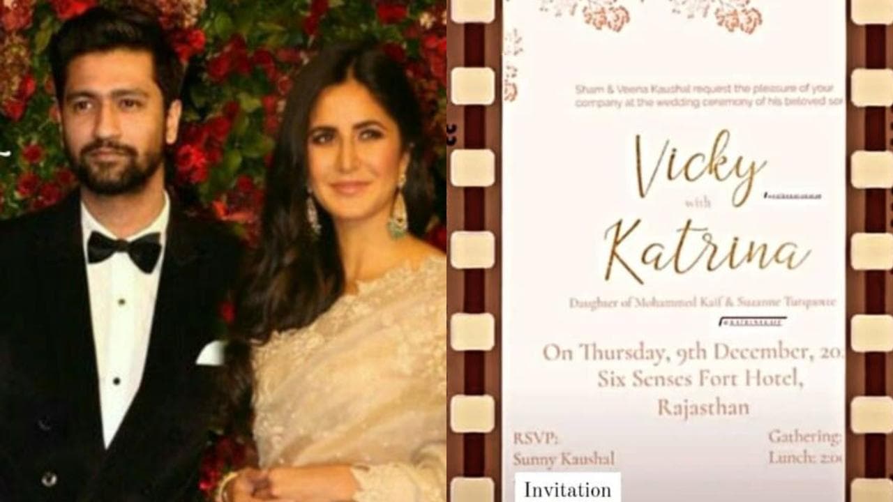 Vicky Kaushal-Katrina Kaif wedding: photo of wedding card viral, Wiki bio changes for couple