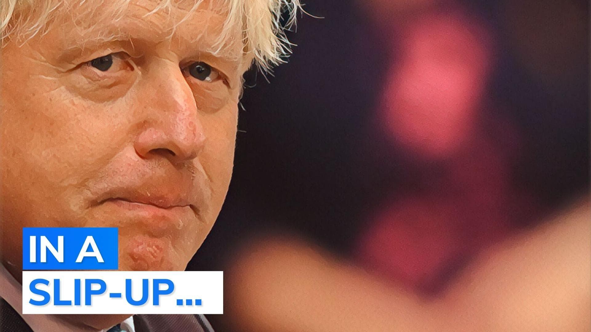 WATCH: 'Apologies,' Boris Johnson after mistakenly thanking Putin for 'inspirational leadership'