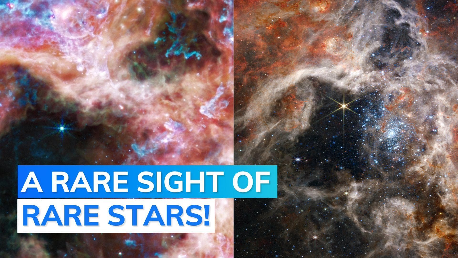 Video: NASA's James Webb telescope captures never-seen-before young stars