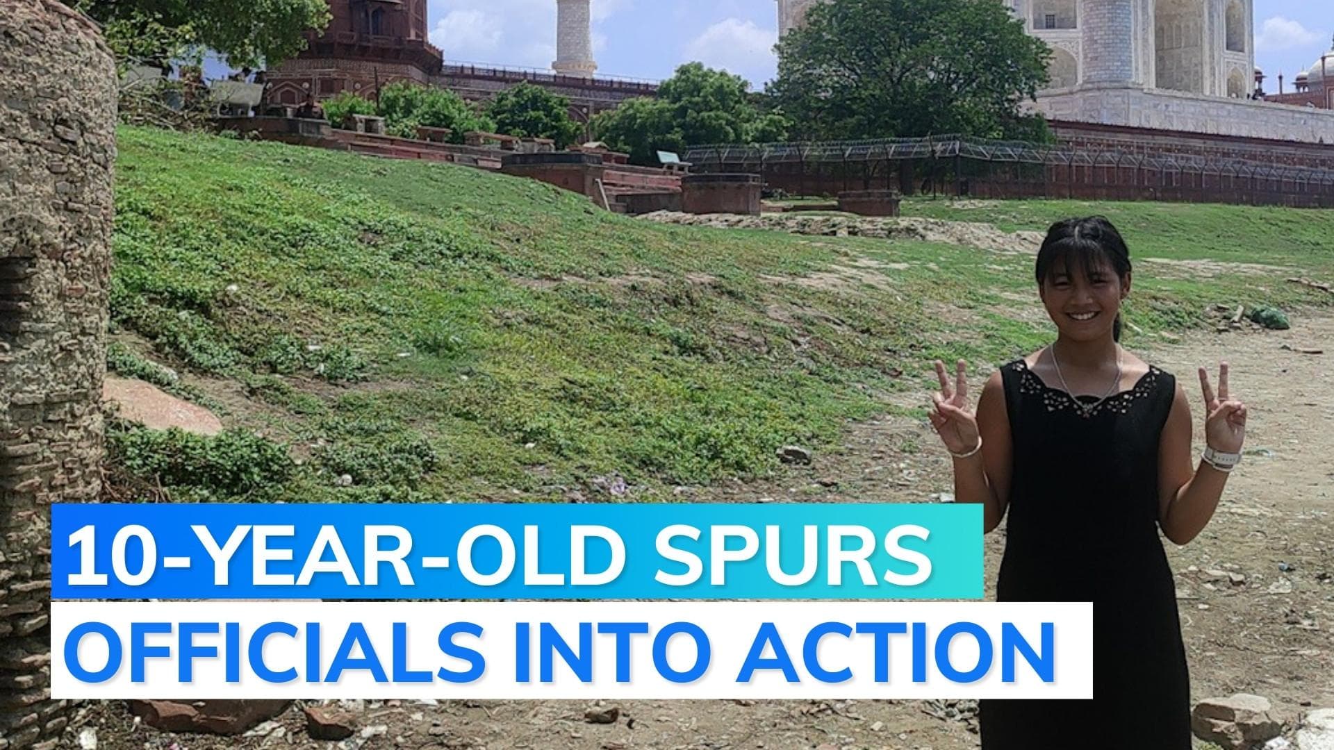 Climate activist Licypriya Kangujam praises Agra officials for clearing waste from Yamuna banks