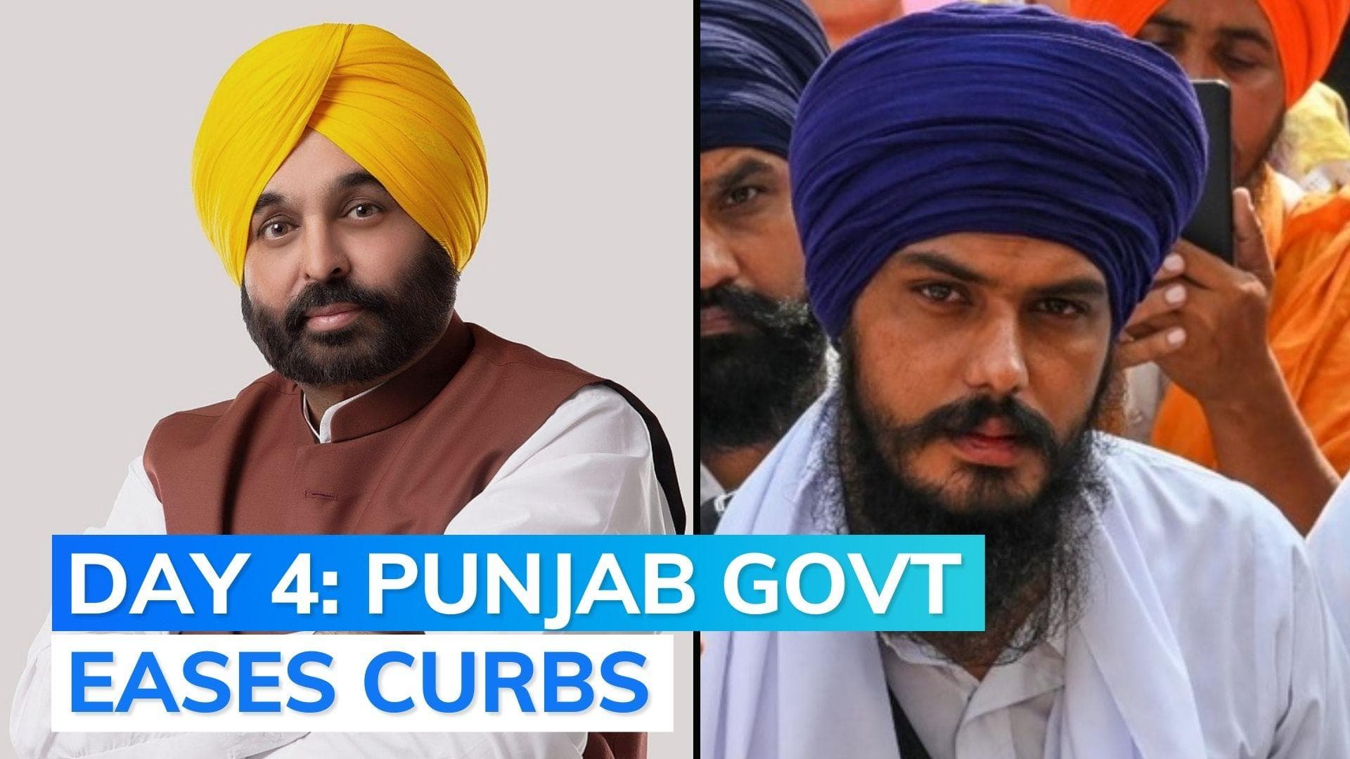 Hunt for Amritpal: mobile internet, SMS curbs eased in most parts of Punjab