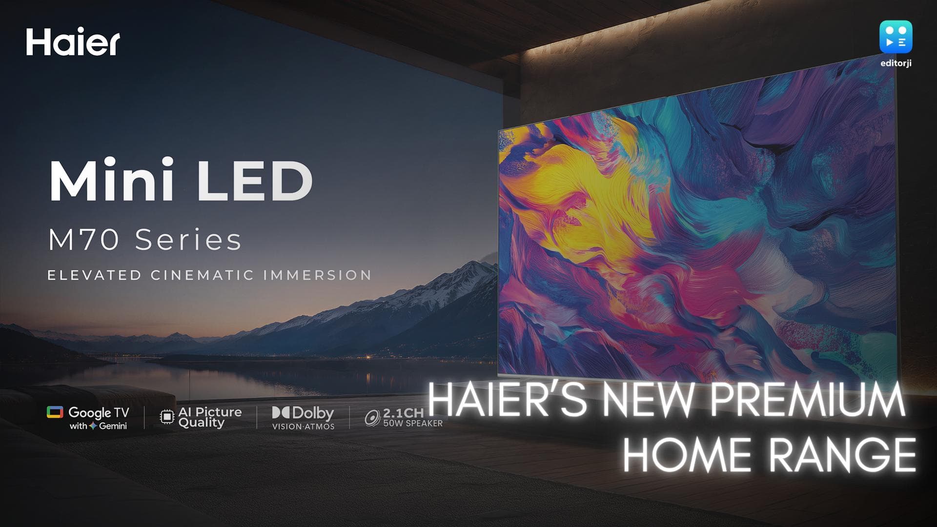 Haier Expands Premium Home Line-Up With New Refrigerator, Washer And TVs