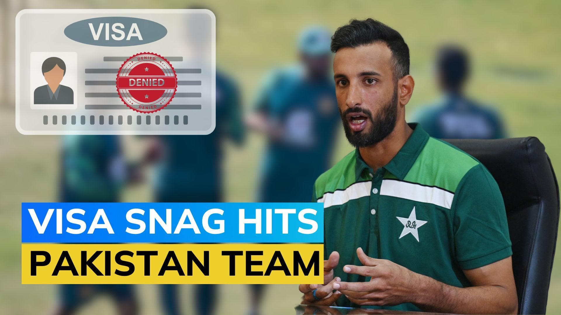 Pakistan cricket team travels to Australia without doctor due to visa trouble: report