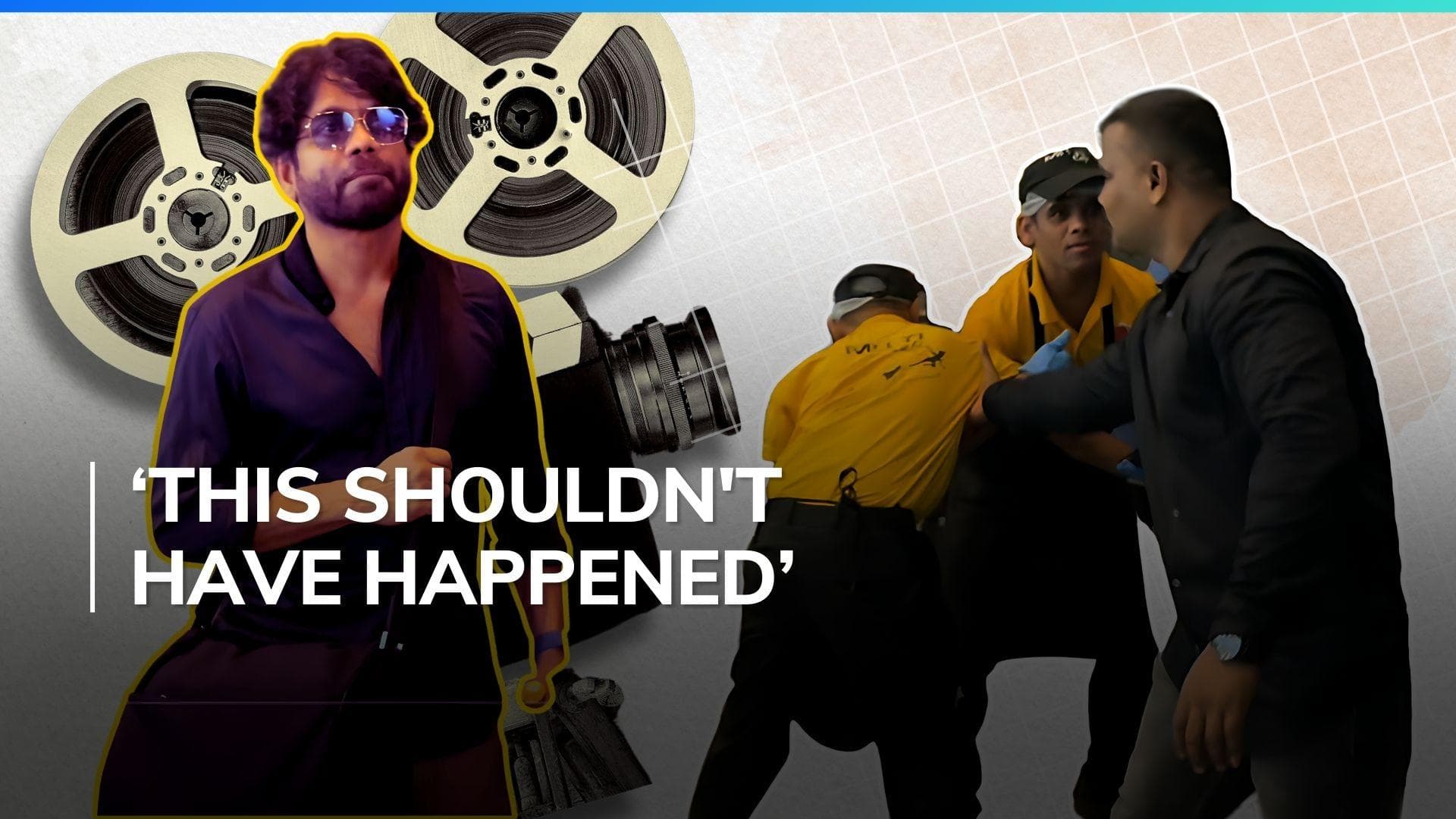 Nagarjuna apologises after outrage over his bodyguard manhandling a differently-abled fan