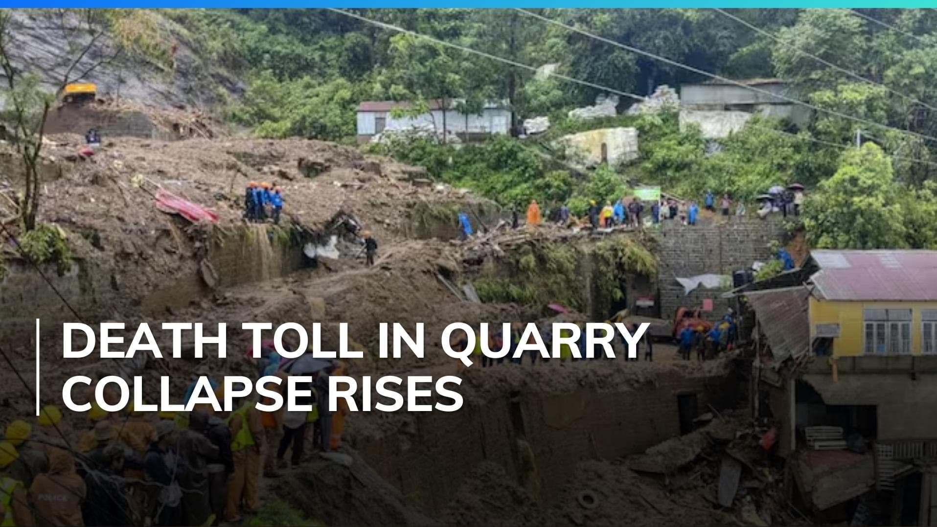 17 dead, several missing as stone quarry collapses in Mizoram amid rain