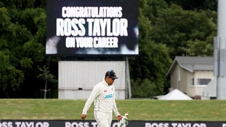 Ross Taylor retires from Test cricket; New Zealand beat Bangladesh by an innings and 117 runs