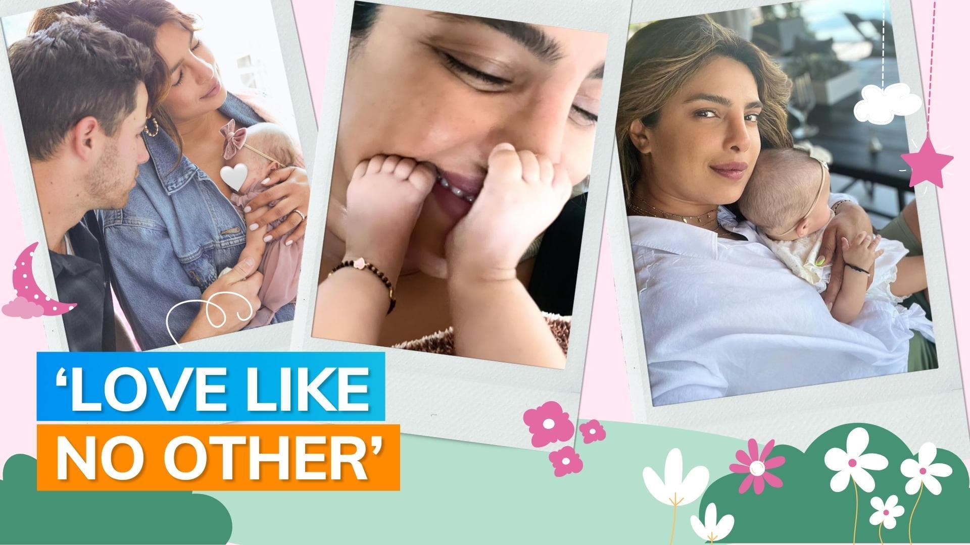 Priyanka Chopra Jonas shares adorable new photos with baby girl Malti, captions 'Love like no other'