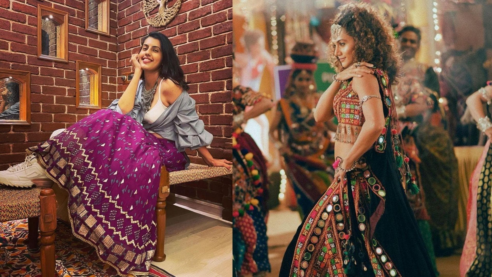 Bigginis to ghagras! Taapsee Pannu recreates 'Rashmi Rocket' song with her sisters