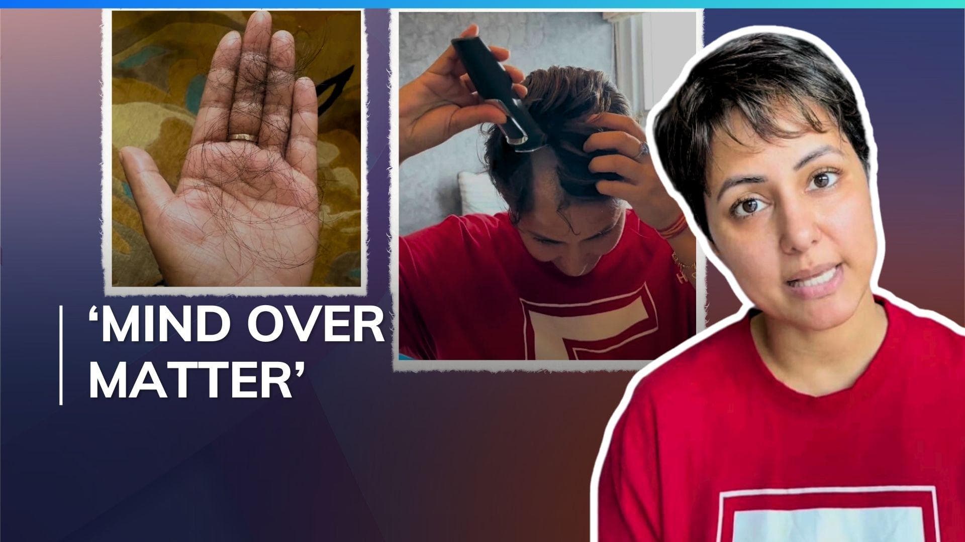 Hina Khan goes bald amid cancer treatment; opens up about her mental health: ‘It is very stressful’