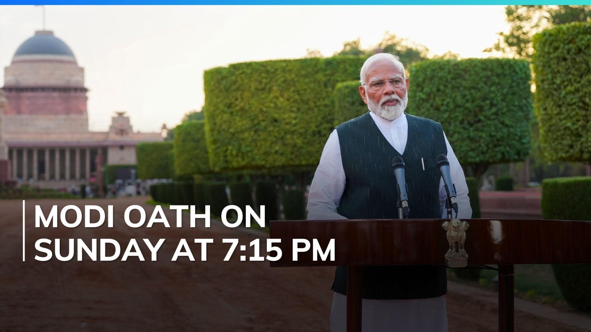  President appoints Narendra Modi as PM-designate; oath on Sunday evening