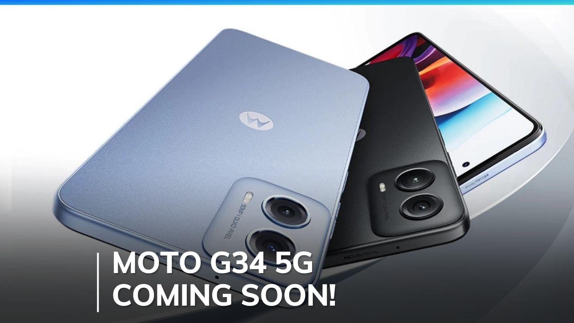 Moto G34 5G expected to debut in India on January 9