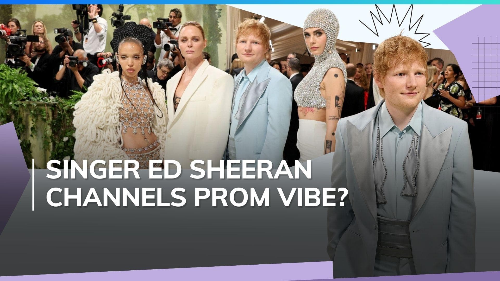 Met Gala 2024: Ed Sheeran makes his red carpet debut, netizens not impressed by his look