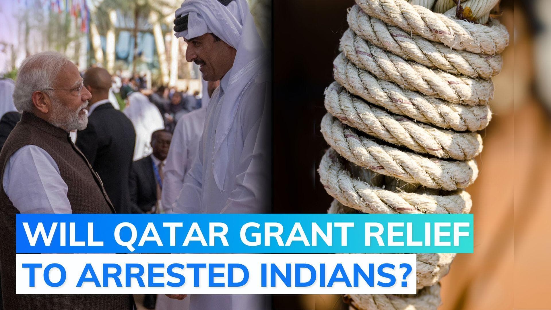 Indians on death row: PM Modi meets Qatar ruler, discusses 'well-being of the Indian community'