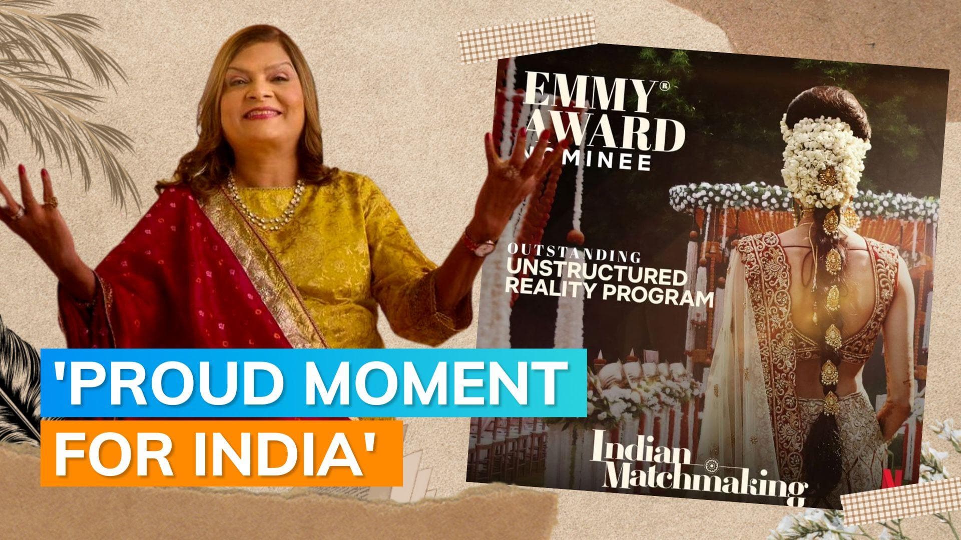 Whether you like it or not, Sima Taparia's Indian Matchmaking gets another Emmy nomination