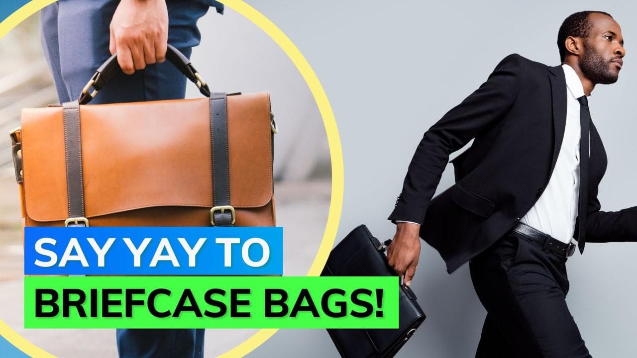 Another day, another 90s fashion U-turn; Briefcase bags are in this time