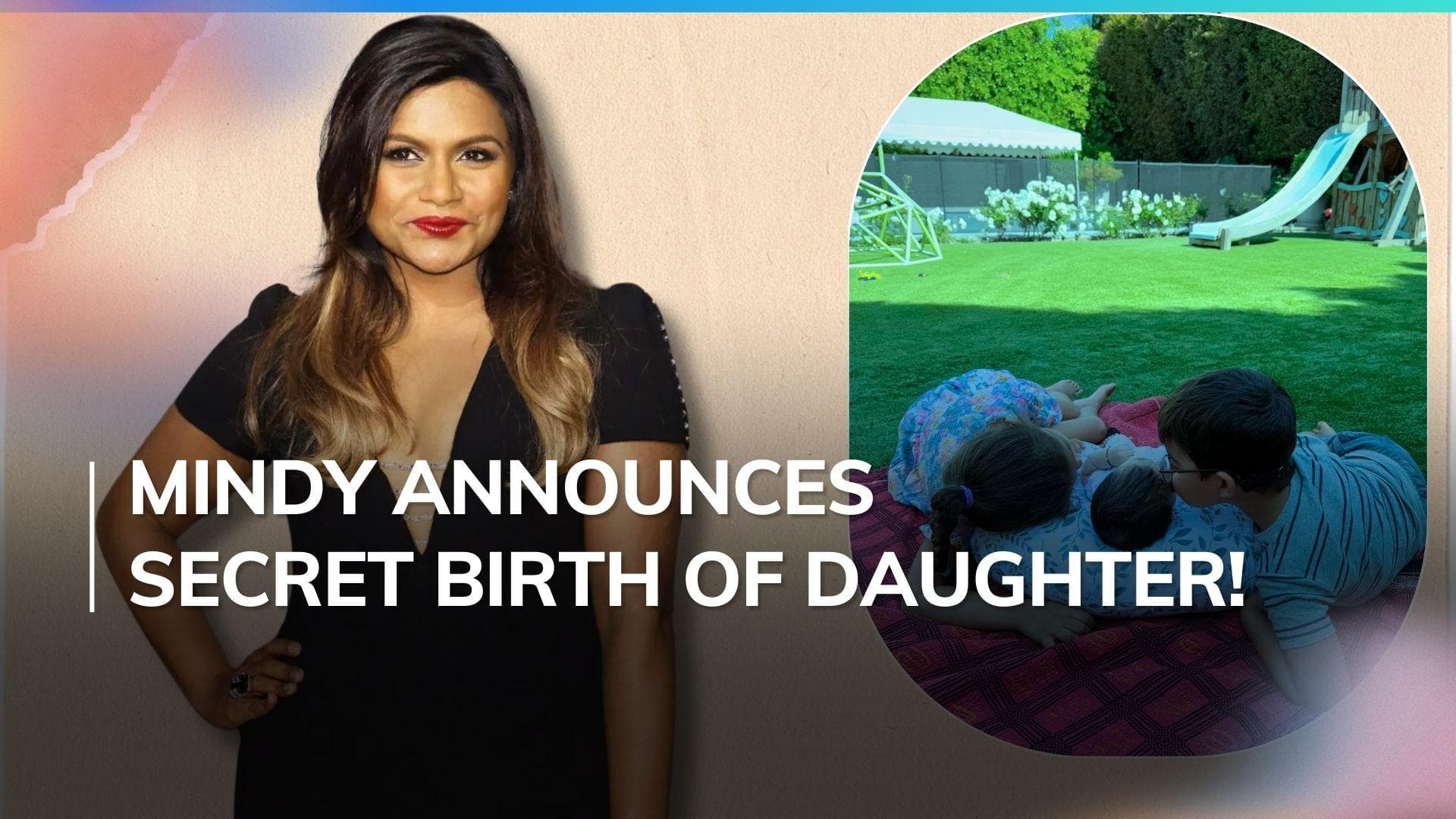 Mindy Kaling secretly welcomes third child, daughter Anne; shares adorable pics of her kids 