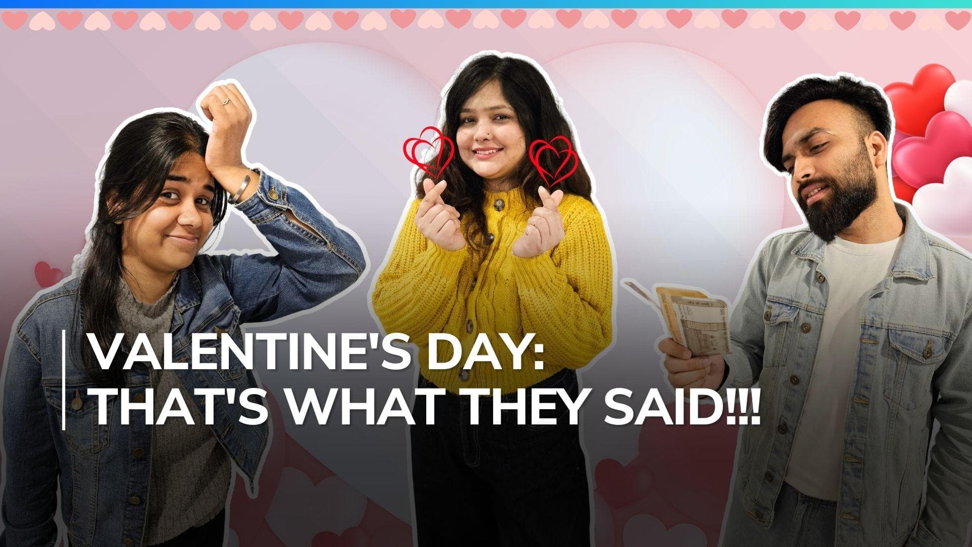 V-Day 2024: Longest kiss to love hormone, we asked these questions and the replies were hilarious