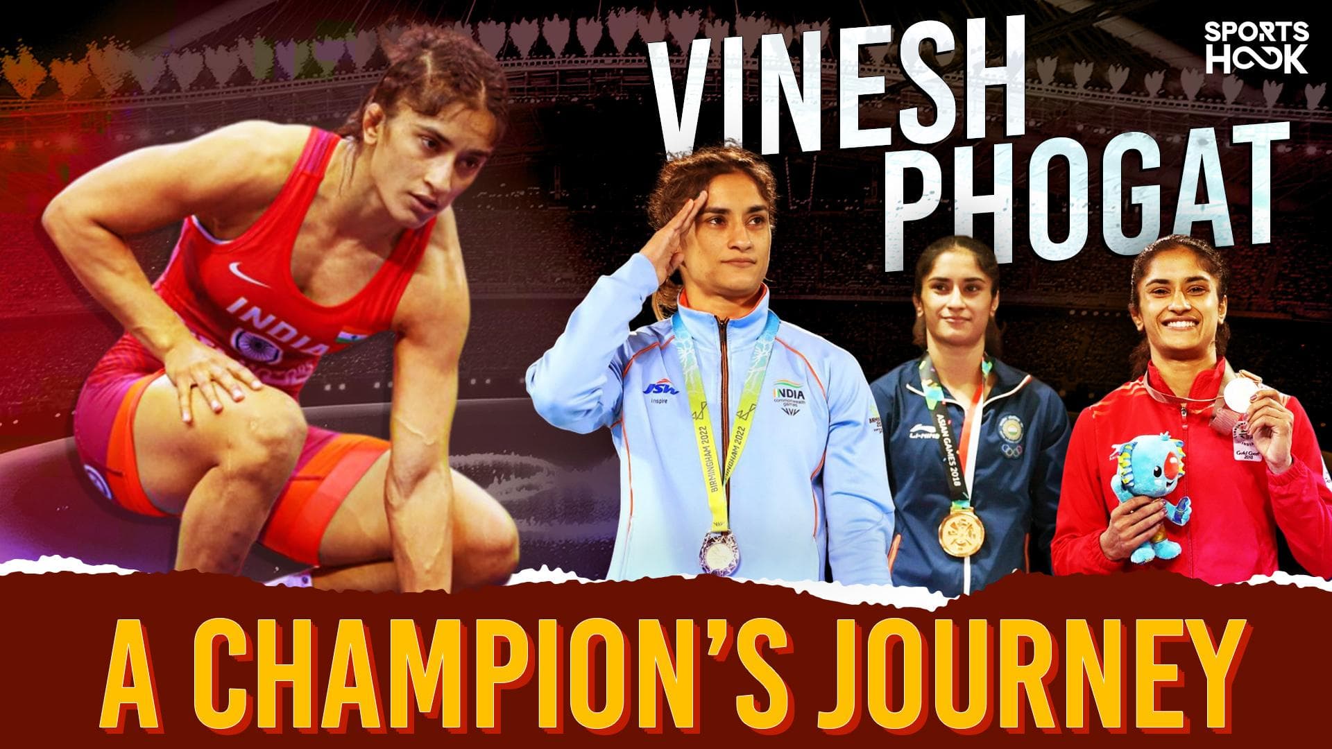 Indian Wrestling’s Star: Vinesh Phogat’s Remarkable Career and Achievements