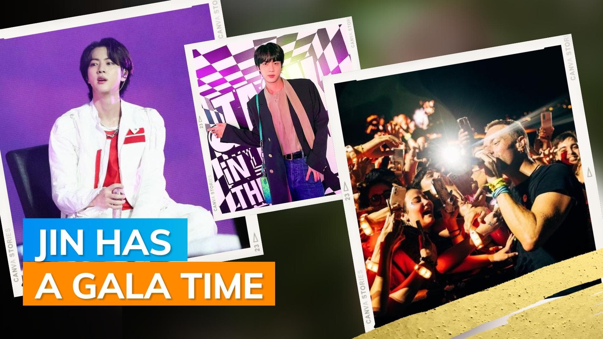 BTS singer Jin attends Coldplay concert in Argentina, grooves to ‘My Universe’