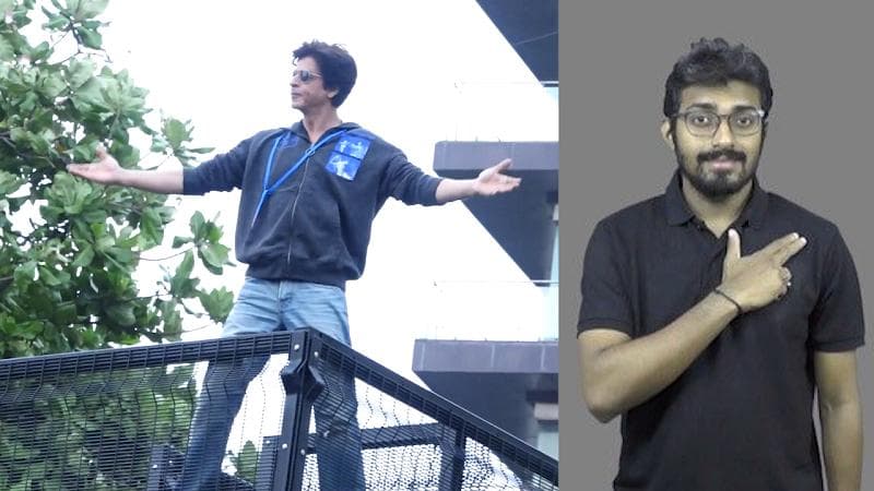 Shah Rukh Khan is now in the Indian sign language dictionary