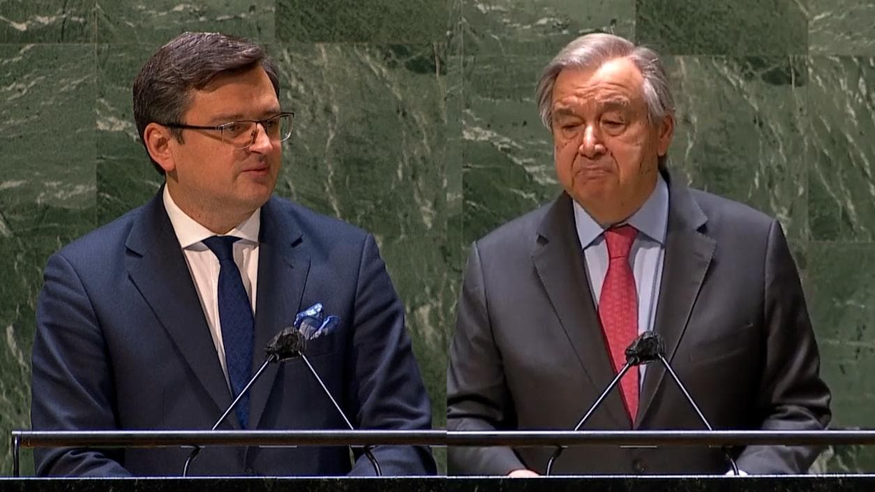 Watch: What Ukraine, UN chief said at General Assembly session on Russia aggression