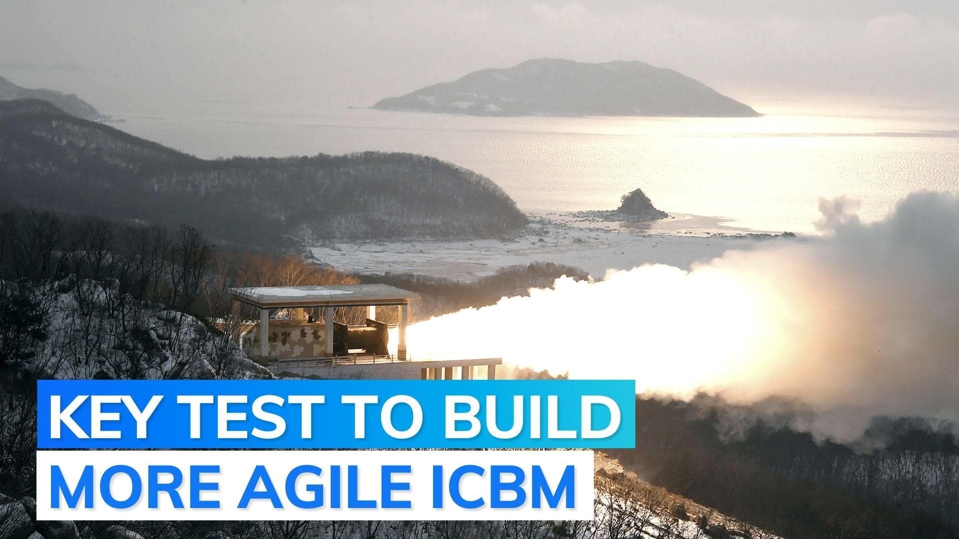 North Korea tests solid-fuel motor, aiming to build new weapon