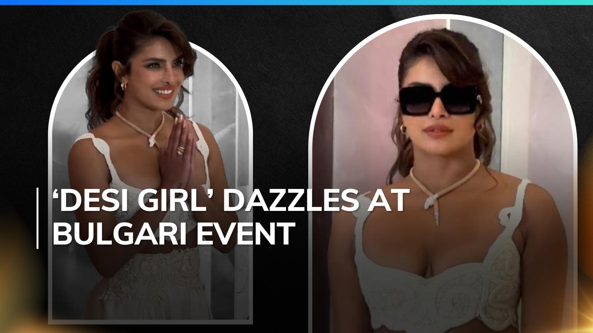 Priyanka Chopra shines in all-white ensemble at Bulgari event in Mumbai | Watch