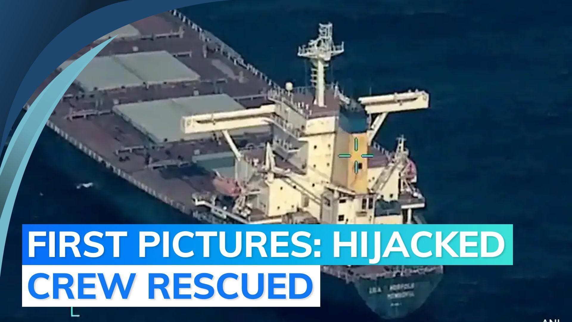 Watch: first visuals of crew members rescued by Indian Navy