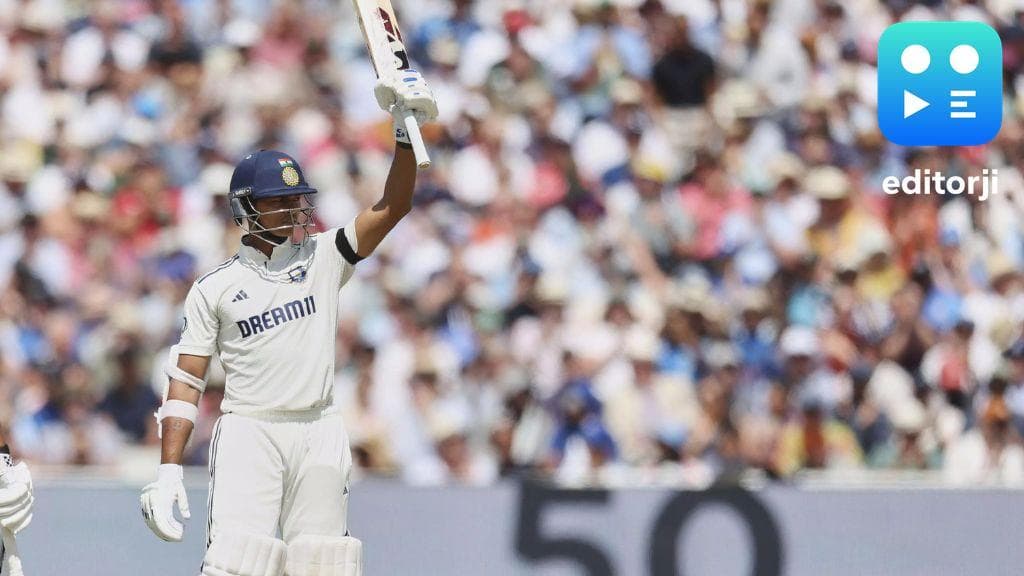 Aggressive Jaiswal anchors India amid seam storm