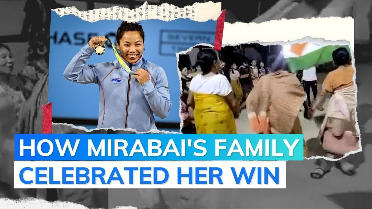 Watch: Mirabai Chanu's family celebrates her win with a traditional dance