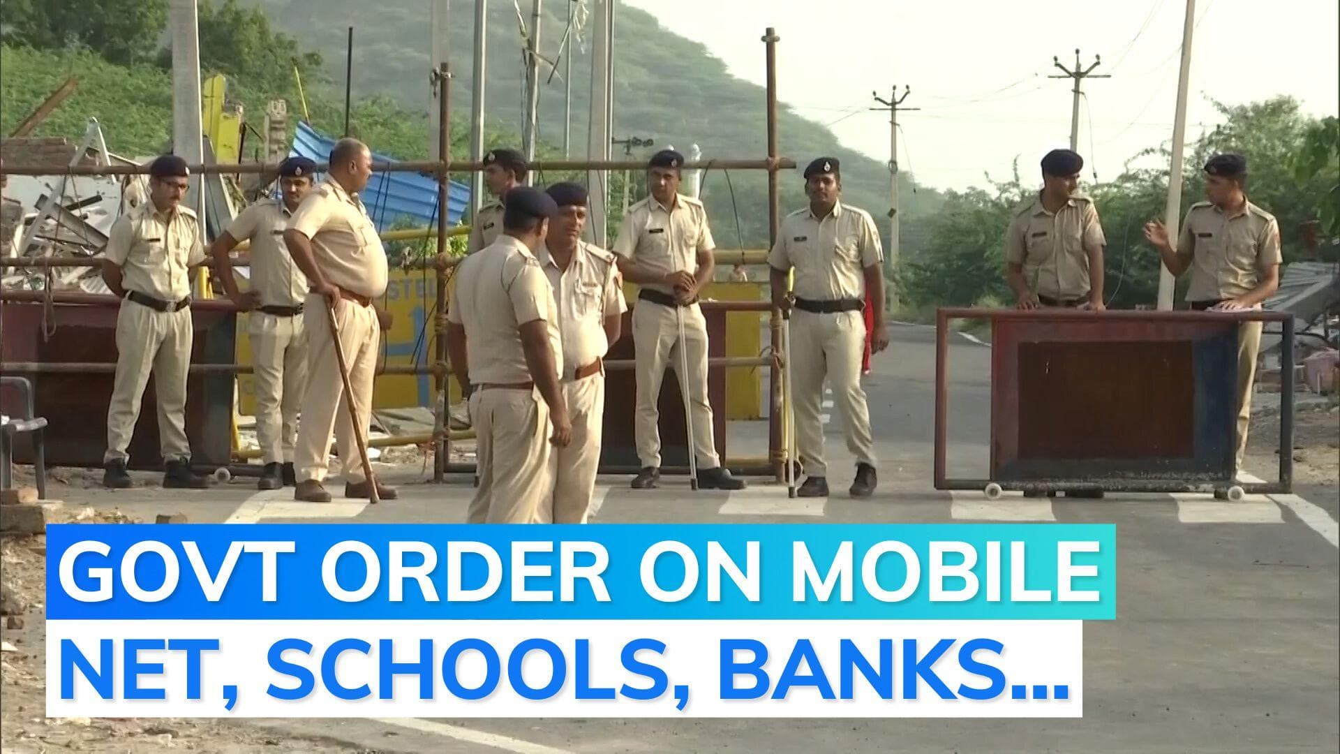 Nuh: Watch what's banned, what's shut ahead of Hindu groups' 'shobha yatra' call