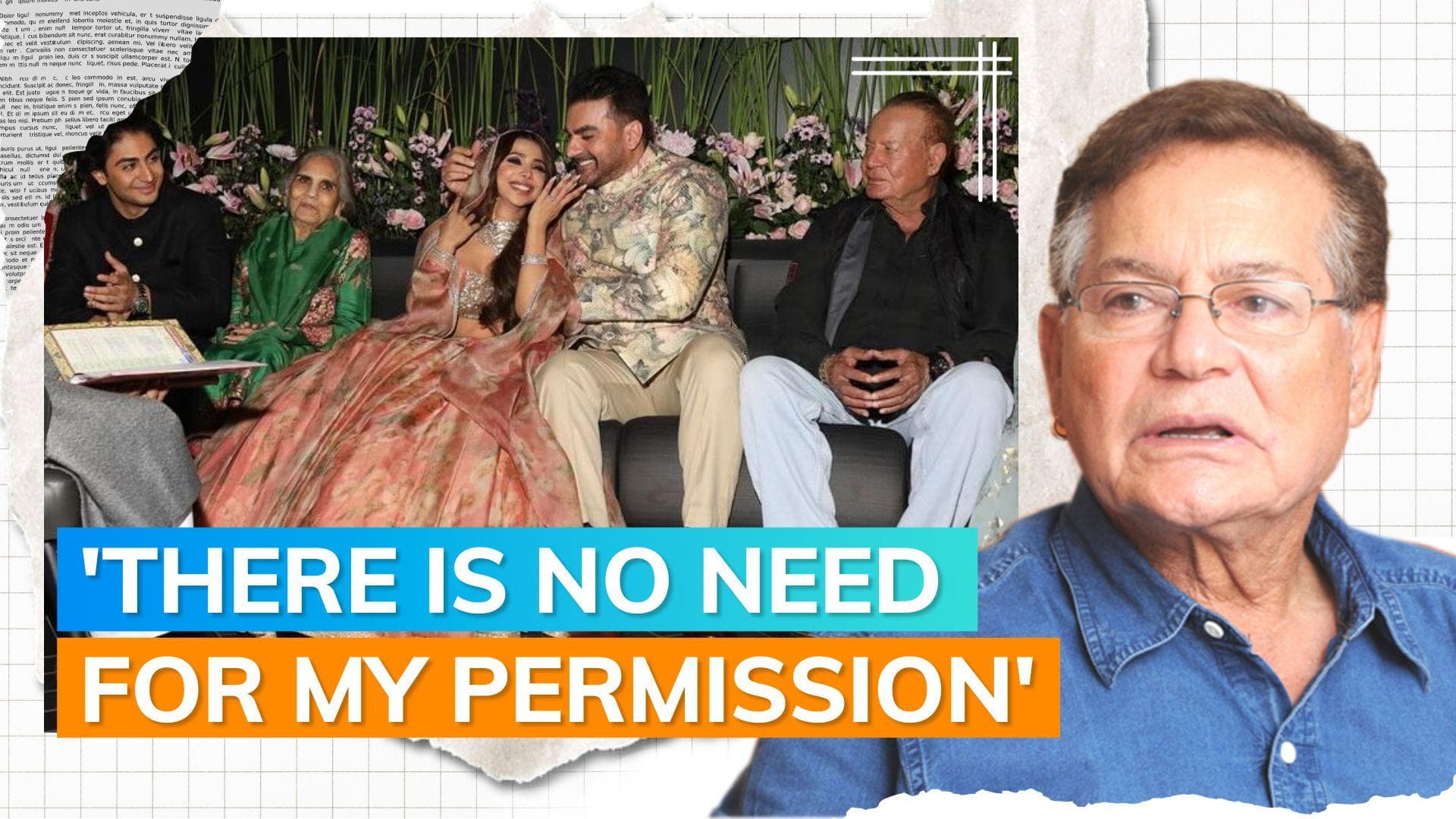 Salim Khan opens up about son Arbaaz Khan’s 2nd marriage; says ‘ye koi gunaah nahi hai’