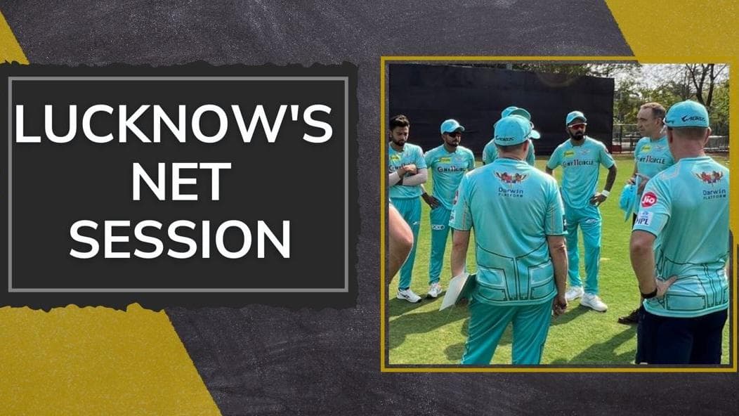 IPL 2022: WATCH exclusive behind the scenes of Lucknow Super Giants' net session