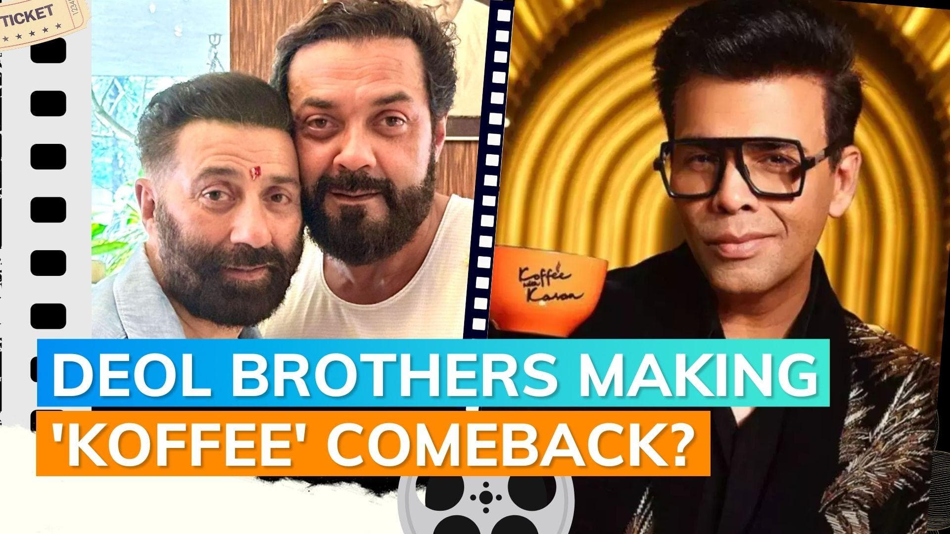 'Koffee with Karan 8': Sunny and Bobby Deol return after 18 years