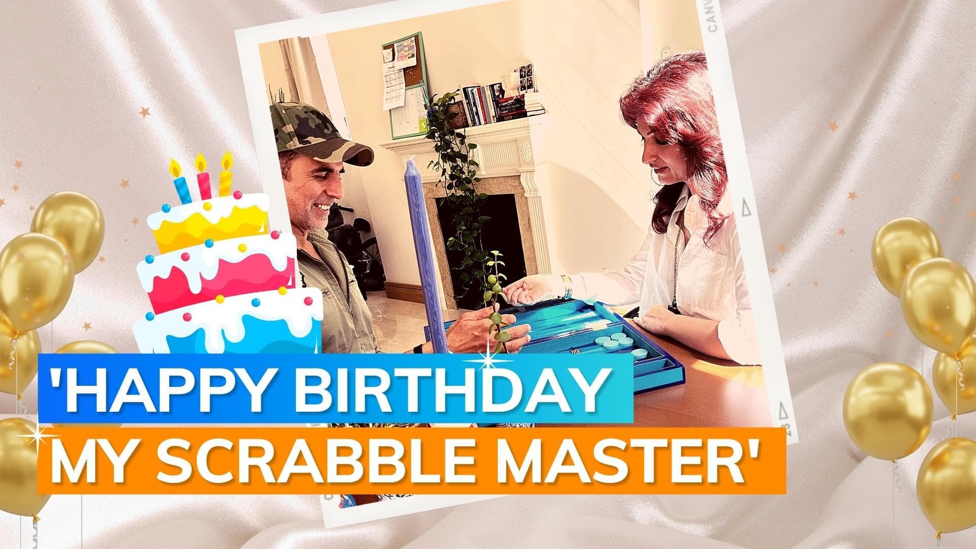 Akshay Kumar ‘The Birthday Boy who wins at every game’, says Twinkle Khanna 