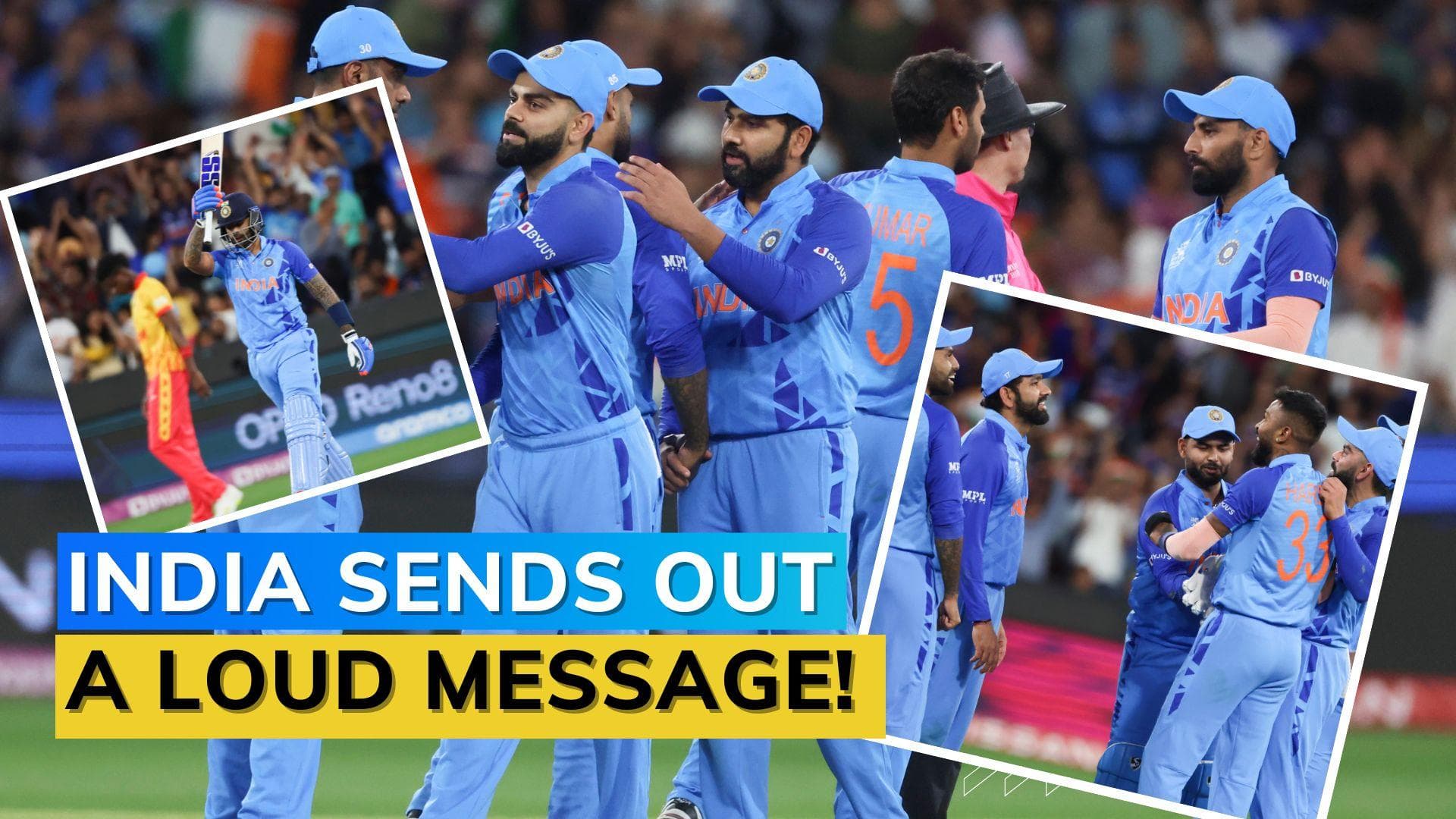 T20 World Cup 2022 IND vs ZIM highlights: India humble Zimbabwe by 71 runs to end Group 2 on top