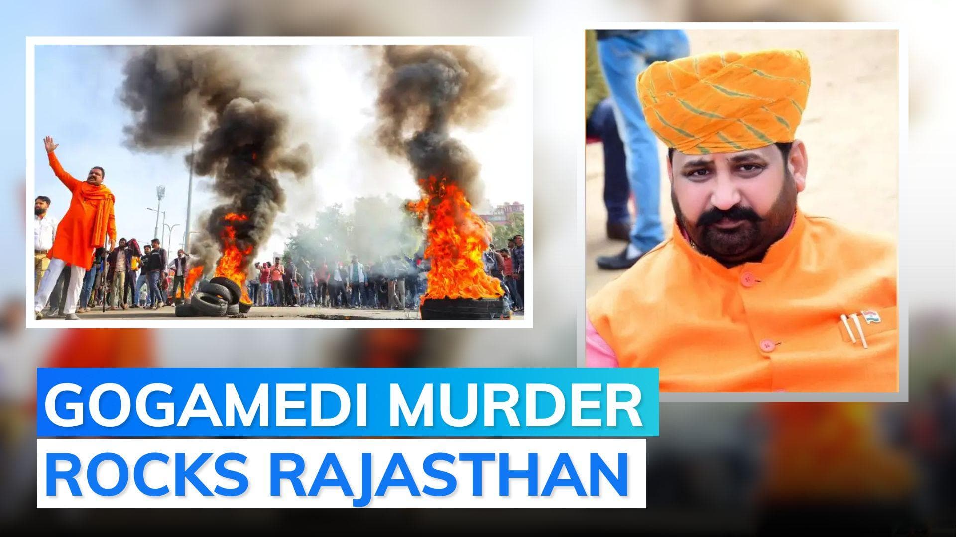 Slain Karni Sena chief to be cremated today, 2 cops suspended, SIT formed