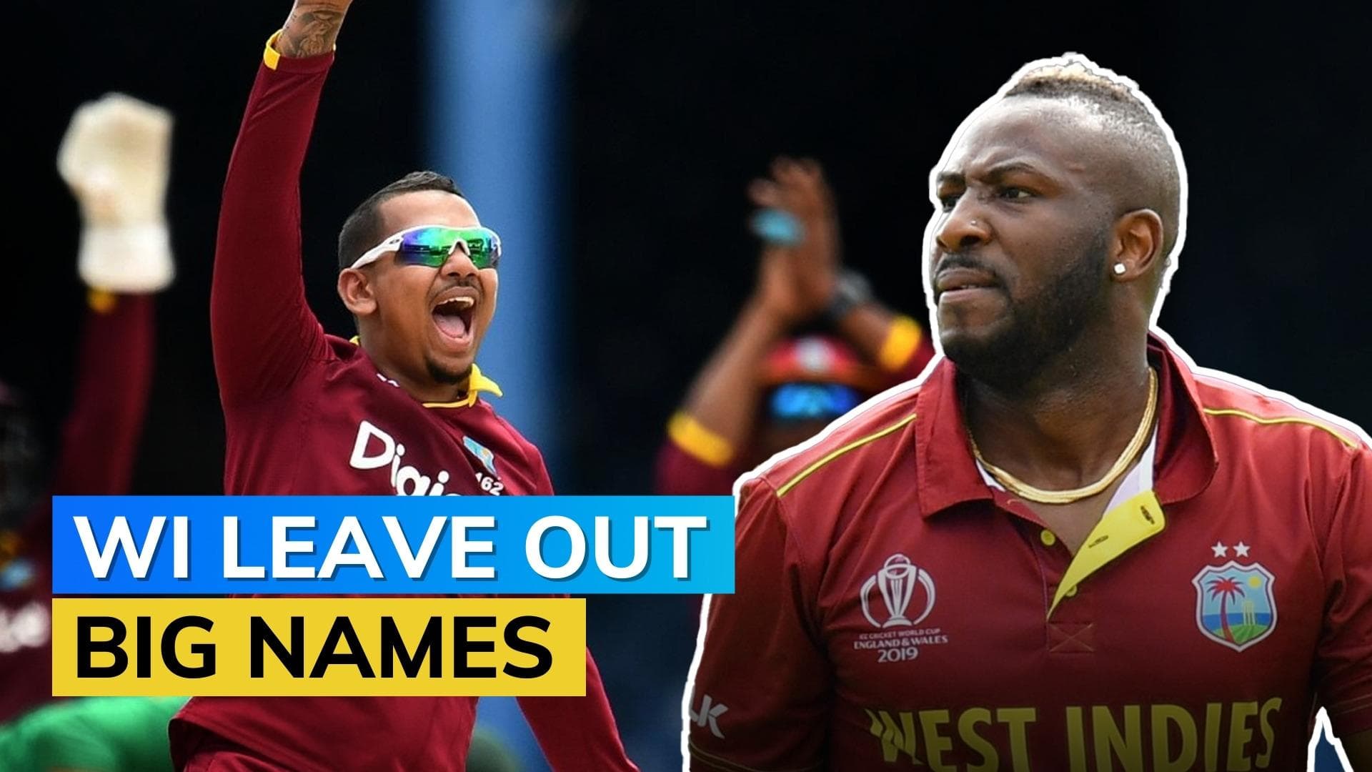 No Andre Russell & Sunil Narine; Evin Lewis named in West Indies’ T20 World Cup squad