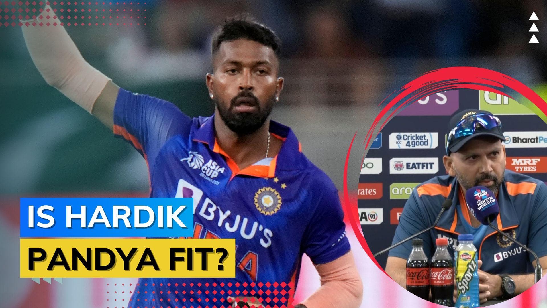 T20 World Cup: Will Hardik Pandya play India vs Netherlands game? Bowling coach Paras Mhambrey answers