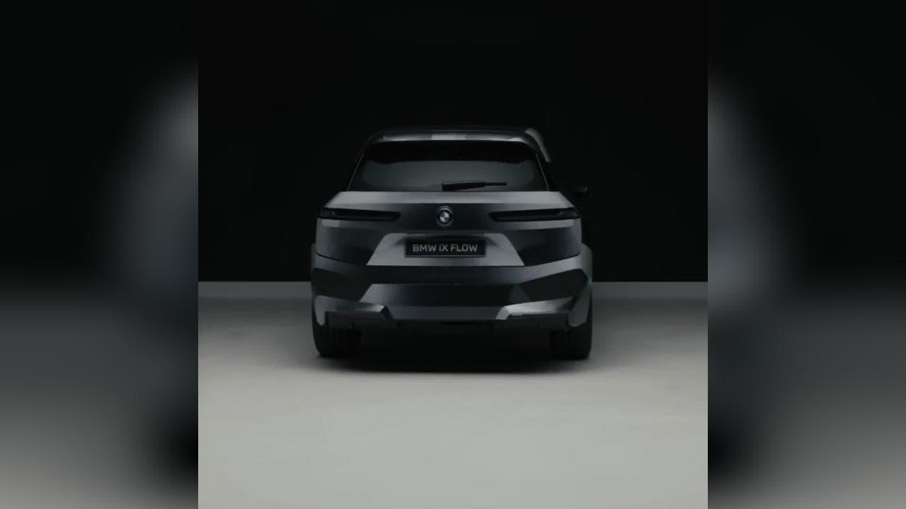 Colour changing BMW! iX unveiled at CES, the ultimate digital experience