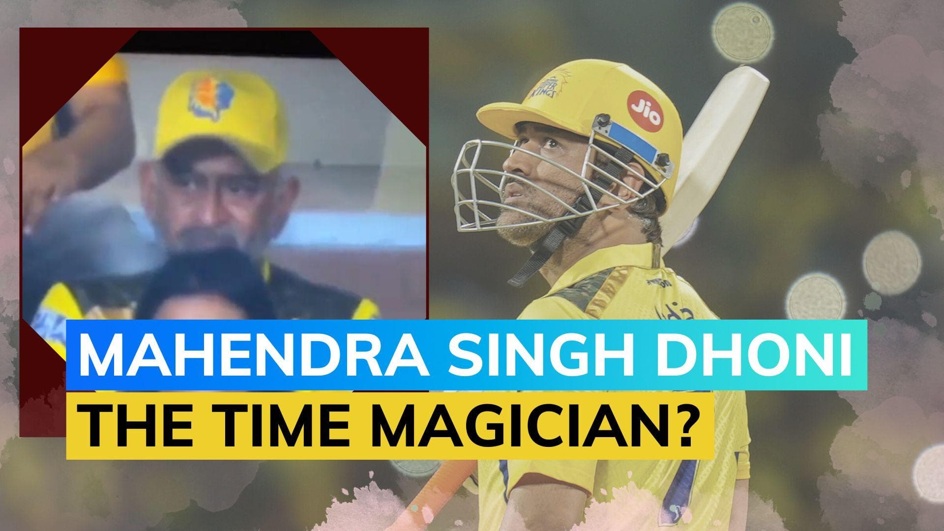 Dhoni’s retirement plans include time-travelling? This is what a video claims