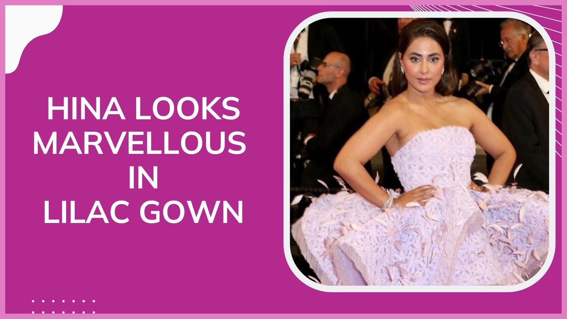 Cannes 2022: Hina Khan steals the show in a feather gown