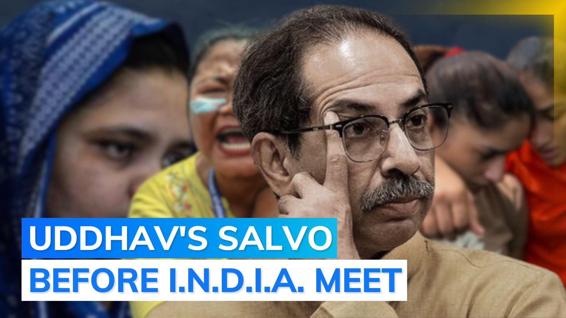 'BJP should tie rakhis to Bilkis Bano, Manipur women': Uddhav Thackeray